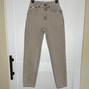 Lee Women's Straight Leg Jeans - Tan Size 6